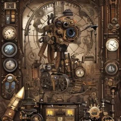 what is steampunk art and how does it reflect Victorian era aesthetics?