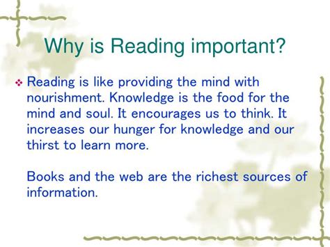 Why Are Books So Important: Perspectives on the Power of Reading